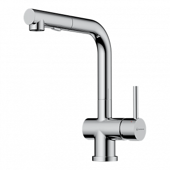 картинка Смеситель Omoikiri KORIYAMA-SB нержавеющая сталь 