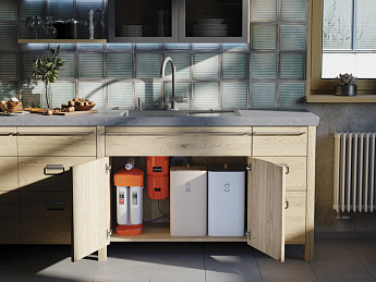 картинка Измельчитель пищевых отходов Omoikiri Nagare Slim 900 