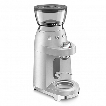 картинка Кофемолка Smeg CGF02SSEU алюминий 