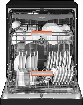 картинка Посудомоечная машина отдельностоящая Weissgauff DW 6038 B Inverter 