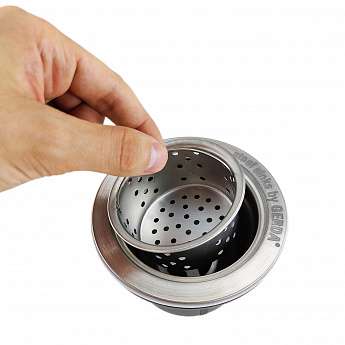 картинка Комплект мойка и смеситель Gerda 6045 S+SM.Satin 