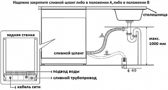 картинка Посудомоечная машина Korting KDF 60240 S 