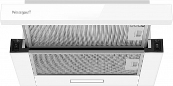 картинка Кухонная вытяжка Weissgauff TEL 450 White Glass 