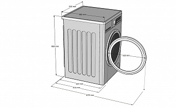 картинка Стиральная машина с паром Korting KWM 60DS1499 