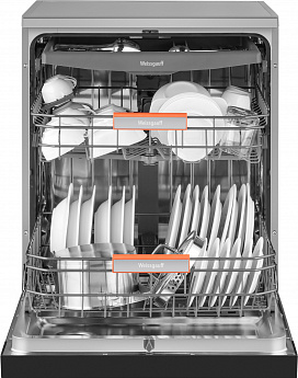 картинка Посудомоечная машина отдельностоящая Weissgauff DW 6038 X Inverter 