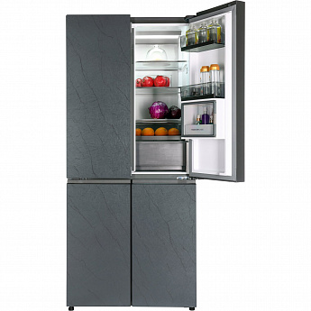 картинка Отдельностоящий холодильник Hiberg RFQ-610G GS inverter 