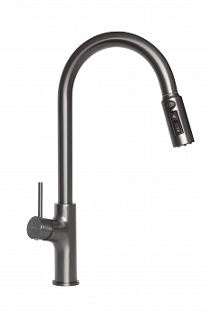 картинка Смеситель LONGRAN LM2171, GunGrey 