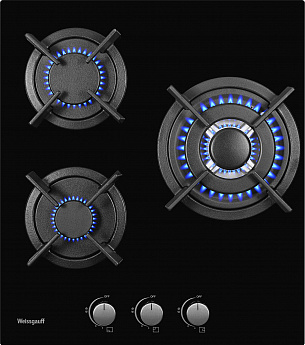 картинка Газовая варочная панель Weissgauff HGG 451 BGH 