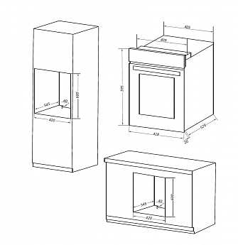 картинка |Discount| Духовой шкаф Maunfeld EOEM519B 