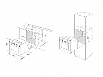 картинка Газовый духовой шкаф Delonghi CGGBA4 