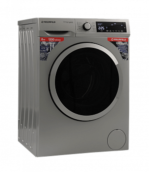 картинка Стиральная машина с паром Maunfeld MFWM128SL400 ST INVERTER 