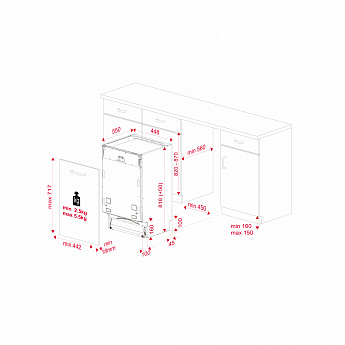 картинка Посудомоечная машина Teka DFI 44700 