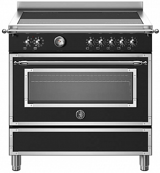картинка Комбинированная кухонная плита Bertazzoni HER95I1ENET чёрный 