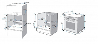 картинка Электрический духовой шкаф Kuppersberg HT 612 BX 