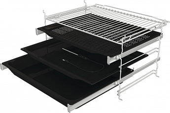 картинка Духовой шкаф с функцией пара Gorenje BSA6747A04BG черный 