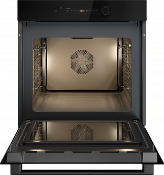 картинка Электрический духовой шкаф с функцией СВЧ Asko OCM56BGH черный 