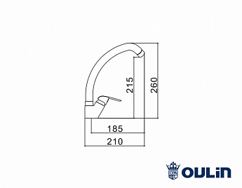 картинка Смеситель Oulin OL-8000 