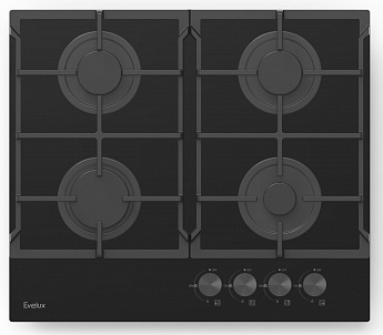 картинка Газовая варочная панель Evelux HEG 615 BG 