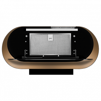 картинка Кухонная вытяжка настенная-тубус Maunfeld GUNA 60 золото 