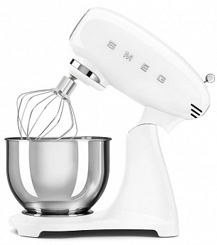 картинка Миксер планетарный Smeg SMF05WHEU белый 