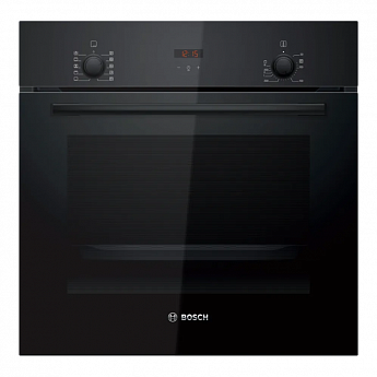 картинка Электрический духовой шкаф Bosch HBF512BB1T черный 
