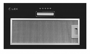 картинка Кухонная вытяжка Lex GS BLOC LIGHT 600 BLACK 