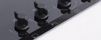 картинка Газ на стекле варочная панель Bertazzoni P905CPROGNE 