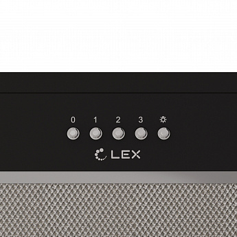 картинка Кухонная вытяжка Lex HYPER 900 BL черная 