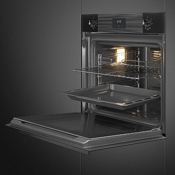 картинка Электрический духовой шкаф Smeg SF6100VB3  