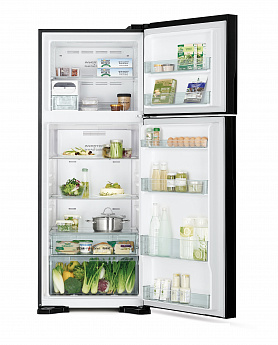 картинка Отдельностоящий холодильник Hitachi HRTN7489DFBBKCS черный  картинка Отдельностоящий холодильник Hitachi HRTN7489DFBBKCS черный