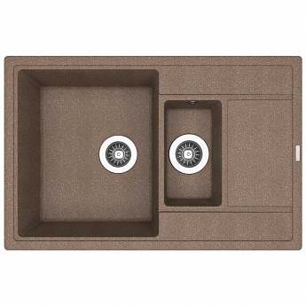 картинка Мойка для кухни Florentina Липси-780К коричневый 