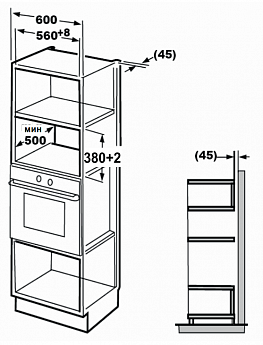 картинка Микроволновая печь Kuppersberg HMW 625 B 