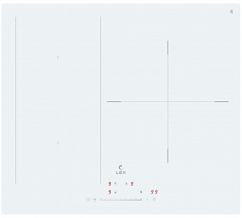 картинка Варочная панель Lex EVI 631A WH 