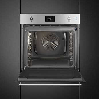картинка Электрический духовой шкаф с функцией пара Smeg SOP6301S2X 