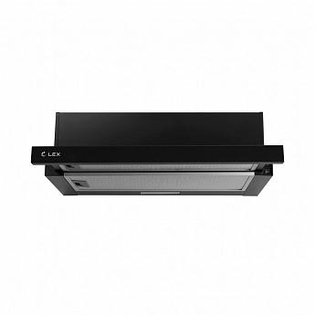картинка Кухонная вытяжка Lex HUBBLE G 600 BLACK 