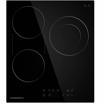 картинка Электрическая варочная панель Maunfeld CVCE453BDBK  картинка Электрическая варочная панель Maunfeld CVCE453BDBK