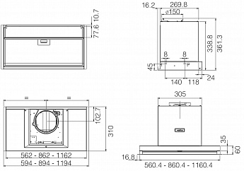 картинка Кухонная вытяжка Elica BOXIN ADVANCE @ IX/A/60  картинка Кухонная вытяжка Elica BOXIN ADVANCE @ IX/A/60