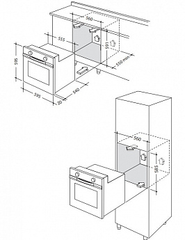 картинка Газовый духовой шкаф Delonghi CGGBA4 