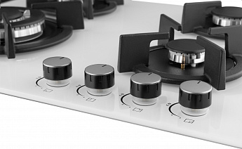 картинка Газовая варочная панель Weissgauff HGG 640 WG Nano Glass 