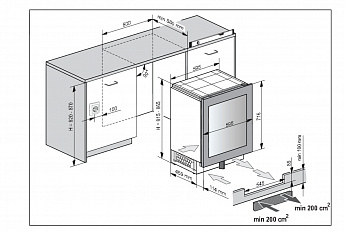 картинка Встраиваемый винный шкаф ASKO WU886G1ENB1 