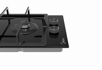 картинка Газовая варочная панель Midea MG3270TGB черная 
