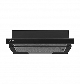 картинка Кухонная вытяжка Lex HERMES 600 BLACK 