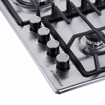 картинка Варочная панель Maunfeld EGHS.64.63CS/G нержавеющая сталь  картинка Варочная панель Maunfeld EGHS.64.63CS/G нержавеющая сталь