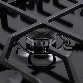 картинка Газовая варочная панель Maunfeld EGHE.64.63CB2/G черный 