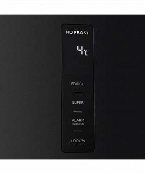 картинка Отдельностоящий холодильник Kuppersberg NRS 189 DX черный 