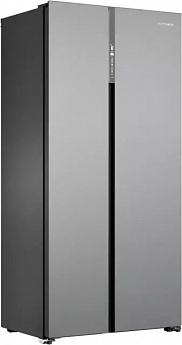 картинка Полувстраиваемый холодильник Kuppersberg RFSN 1990 SG серебро 