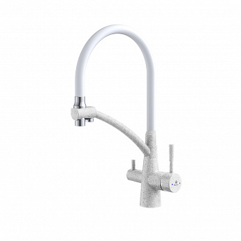 картинка Смеситель Gerdamix BROOKS (DG) white 