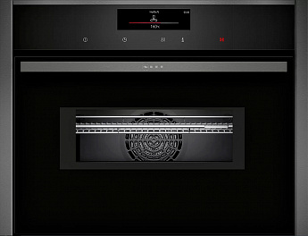 картинка Электрический духовой шкаф с функцией СВЧ Neff C28MT27G0 GraphiteGrey 