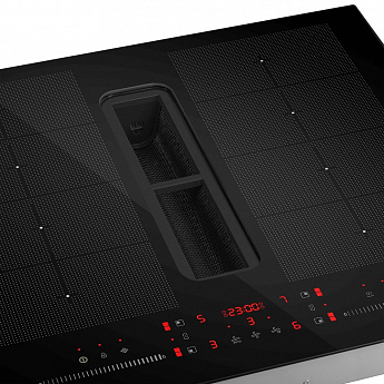 картинка Варочная панель с интегрированной вытяжкой Maunfeld MIHC604SF2BK  картинка Варочная панель с интегрированной вытяжкой Maunfeld MIHC604SF2BK