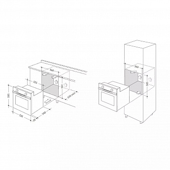 картинка Газовый духовой шкаф Delonghi FG 6 NL RUS 